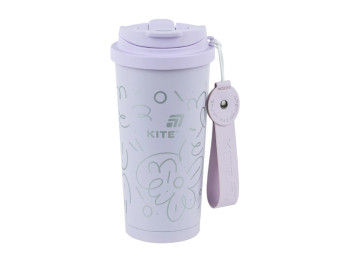 Термокружка з трубочкою Kite K25-1226-2 550 мл, з клапанами, Kite