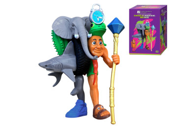 Коллекционная фигурка Italian Brainrot Classic of Mountains and Rivers, 16,5 см