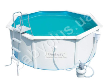 Бассейн каркасный круглый Hydrium Poseidon Pool. Bestway 56566