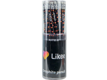 Олівець графітний з гумкою Likee, Kite