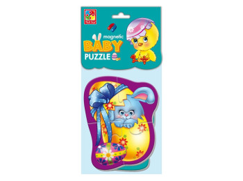 Магнітні бебі пазли Зайченок, Vladi Toys