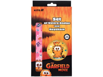 Набор бейдж на липучке и подвеска, 2 штуки, Garfield THEATRICAL 2024, Kite