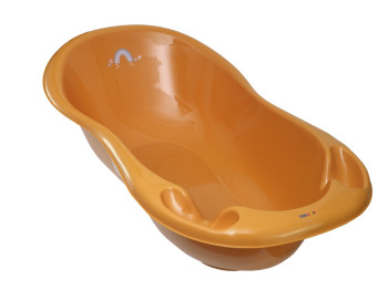 Ванночка LUX Метео со сливом горчичная 102 см. Tega Baby ME-005ODPLYW-166