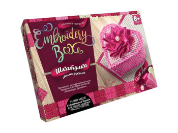 Набір для творчості Шкатулка Embroidery Box, Danko Toys