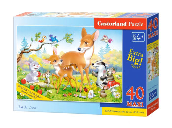 Пазли Оленята 40 елементів, Castorland