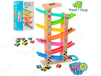 Деревянная игрушка Трек. Tree Toys MD 2541 УЦЕНКА