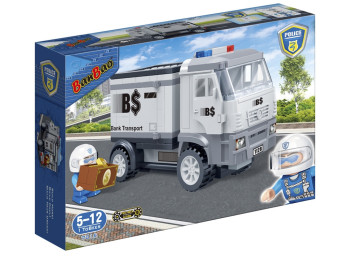 Конструктор Поліція Інкасатор. BanBao 7016. 158 деталей