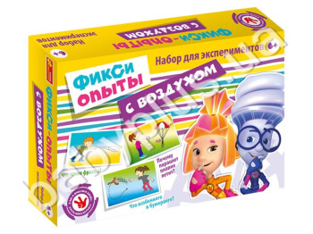 Набор для экспериментов, Фикси-опыты Опыты с воздухом, Ranok Creative