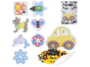 Мозаика трубчатая Creative Toys CT-0023A-23B, 18 см, с основанием и пинцетом, Creative Toys