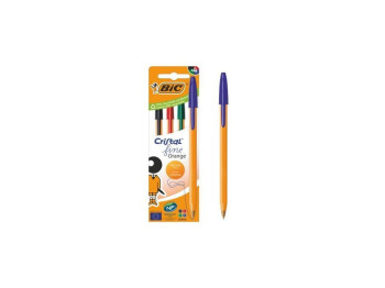 Ручка Оранж, асорті, 4шт в пакуванні, BIC bc516337