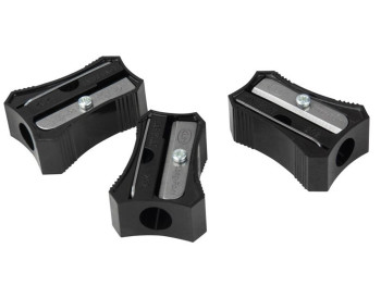 Точилка пластикова Стенограф Black. KUM 202-24