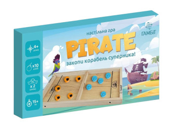 Деревянная настольная игра Пираты junior, Igroteco