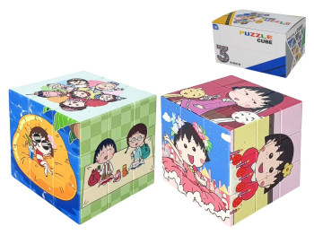 Кубик-рубік пазл Chibi Maruko 5,7х5,7х5,7см (цена за 1шт)