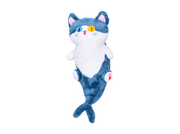 Игрушка мягкая плюшевая Кот-русалка FG24030121B, 50 см, текстиль, разноцветный