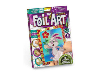 Набір для творчості Аплікація кольоровою фольгою Foil art, Danko Toys