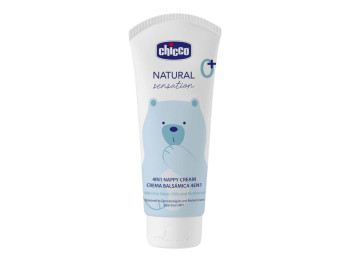 Защитный крем под подгузник 4в1 с цинком и пантенолом Natural Sensation 100 мл, Chicco