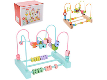 Деревянная игрушка Лабиринт на проволоке. MD 1850