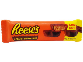 Іграшка-антистрес сквіш Шоколадний батончик Reese's, аромат шоколаду, 20×4,5×2,5 см
