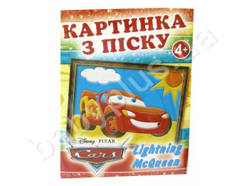 Набор для творчества картинка из песка, Машинки, Jumbi