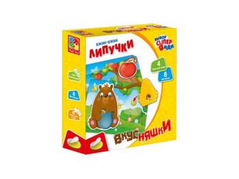 Игра с липучками Вкусняшки. Vladi Toys VT1302-22