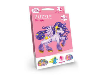 Розвиваючі пазли для малюків Puzzle For Kids, Danko Toys