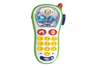 Іграшка Мобільний телефон,10 мелодій+вібрація, Chicco