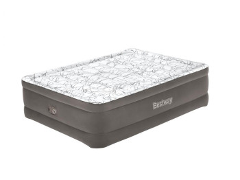 Велюр кровать со встроенным электронасосом Queen. Bestway 6713E