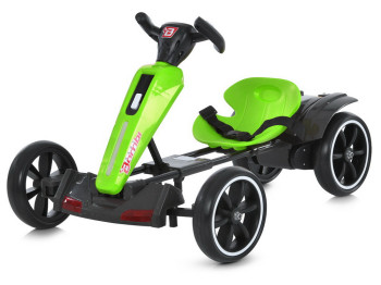 Электрокарт M 6277 EBR-5, 2 мотора 35W, Bluetooth, зеленый, Bambi Kart