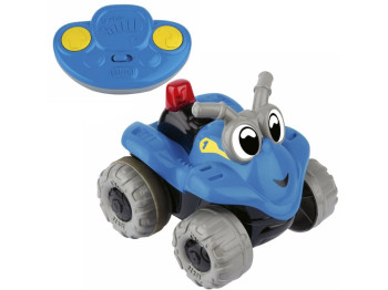 Дитяча іграшка на радіокеруванні з пультом, квадроцикл Quad, Chicco