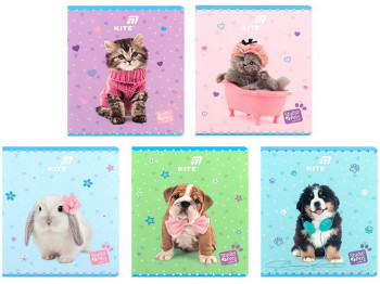 Зошит у клітинку Studio Pets Kite SP26-238, 24 аркуша, мікс видів, ціна за 1шт