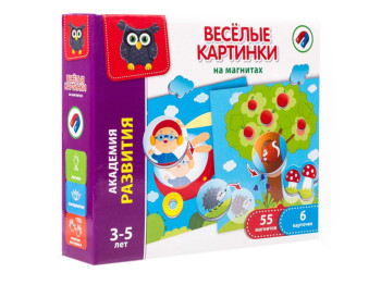 Магнітна гра Веселі картинки, Vladi Toys