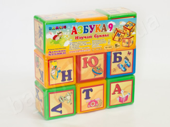 Кубики большие Азбуки, BAMSIC