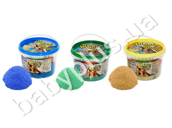 Кинетический песок Magic sand светится в темноте, Strateg
