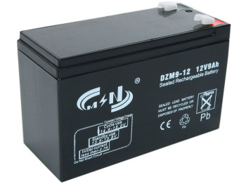 Батарея гелева універсальна DZM. 12V9Ah. Розмір 15-9,5-6,5см. 12V9Ah-GEL-BATTERY