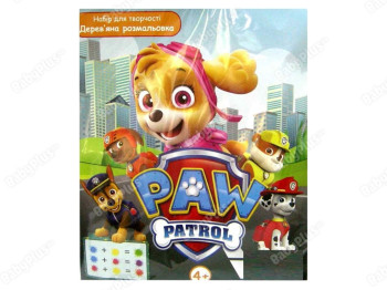 Деревянная раскраска Щенячий Патруль, Jumbi