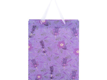 Пакет пластиковый подарочный 32х27см. Lavender-1. Axent 8504-33-A
