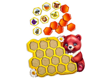 Розвиваюча гра Меморі соти, Ubumblebees