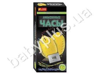 Набор для экспериментов, Научная игра Лимонные часы, Ranok Creative