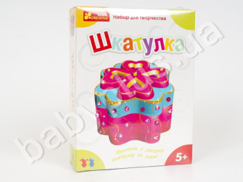 Шкатулка из гипса, Выливаем и декорируем шкатулку из гипса,