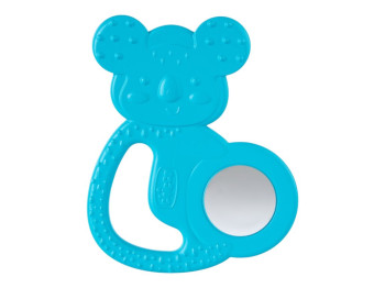 Прорезыватель для зубов "Коала", 4 мес+, голубой, Chicco