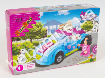 Конструктор Автомобиль BANBAO 6119