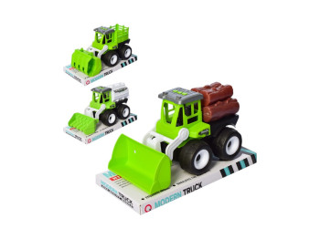 Машинка інерційна будтехніка 9937C, 21 см, світло та звук, Modern Truck