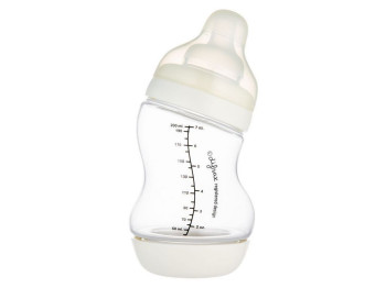 Бутылка антиколиковая широкообразующая S-Shape 200 мл. Canpol Babies 24/201