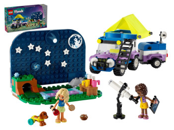 Конструктор LEGO Friends Кемпинговый автомобиль для наблюдения за звездами, 364 детали
