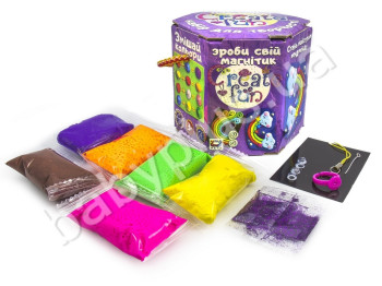 Набір легкого стрибаючого пластиліну. ТМ Moon Light Clay 70028. Створити Магніт.