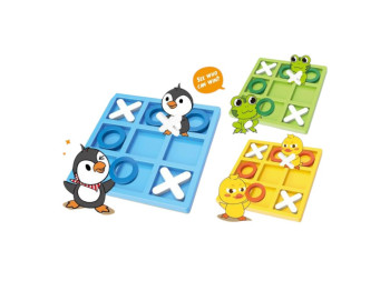 Настольная игра: крестики-нолики, 3 цвета (цена за 1шт)