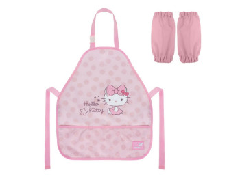 Фартух з нарукавниками Kite Education Hello Kitty, водовідштовхувальний, 55×47 см