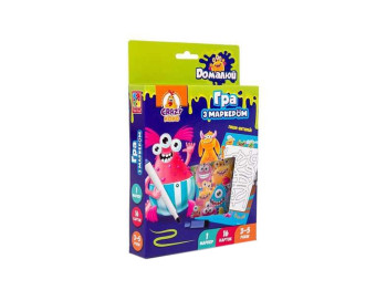 Гра з маркером, Пиши та витирай, Монстрики, Vladi Toys