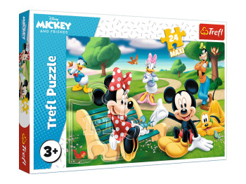 Пазл Trefl Maxi Mickey Mouse and Friends Міккі Маус і друзі, 24 деталі