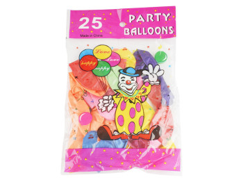 Повітряні кульки 24 см. 25 штук в упаковці. AIHAO Q10-25